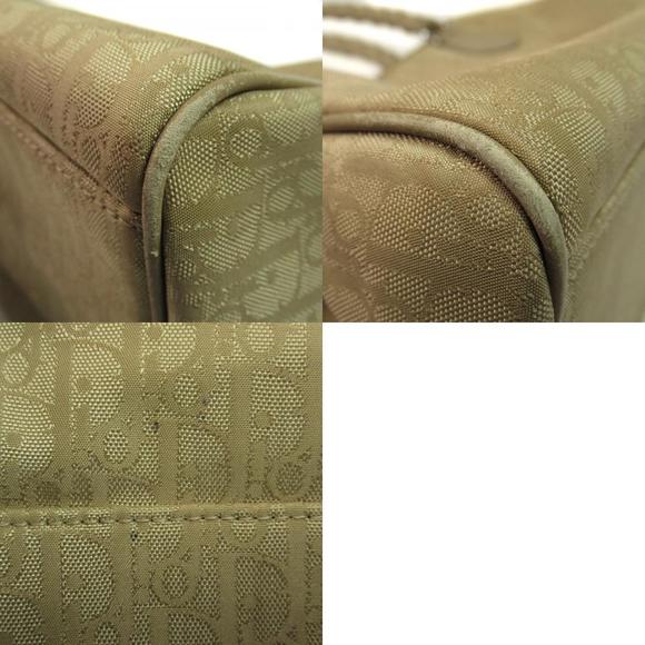 Christian Dior Trotter Tote Bag Canvas Beche - Picture 9 of 9